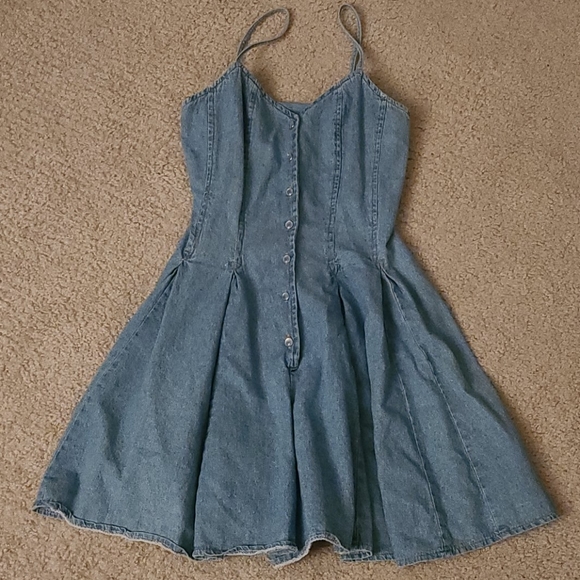 Venus Attitudes Vintage Jean Romper - Picture 8 of 9